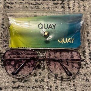 Quay Australia Gradient Purple Sunglasses